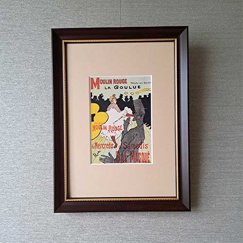 ロートレック《ムーラン・ルージュ・ラ・グーリュ》1898年版｜絵画