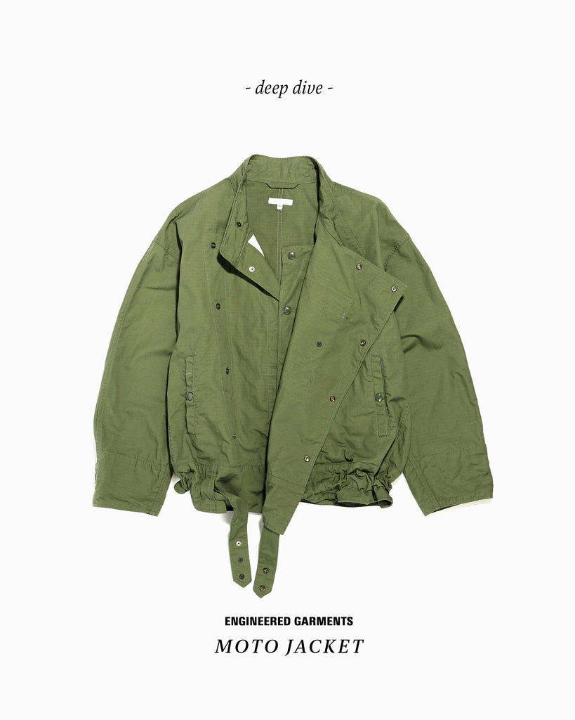 fujohn43）Engineered Garments DEEP DIVE] MOTO JACKET | Nepenthes