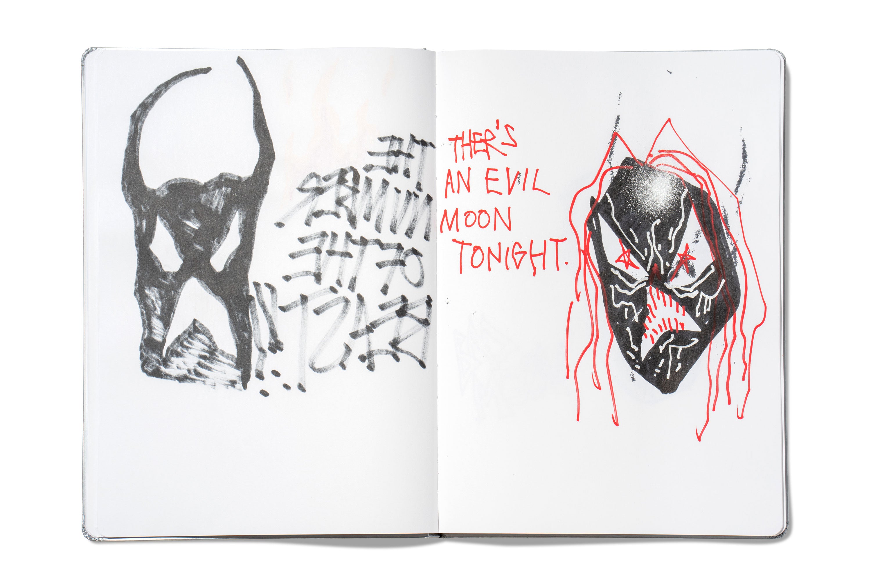 Neckface Sketchbook Artwork – Krink