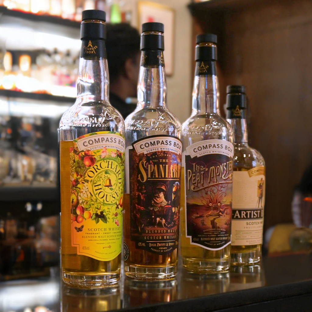 Tasting Through Four Compass Box Expressions: The Orchard House