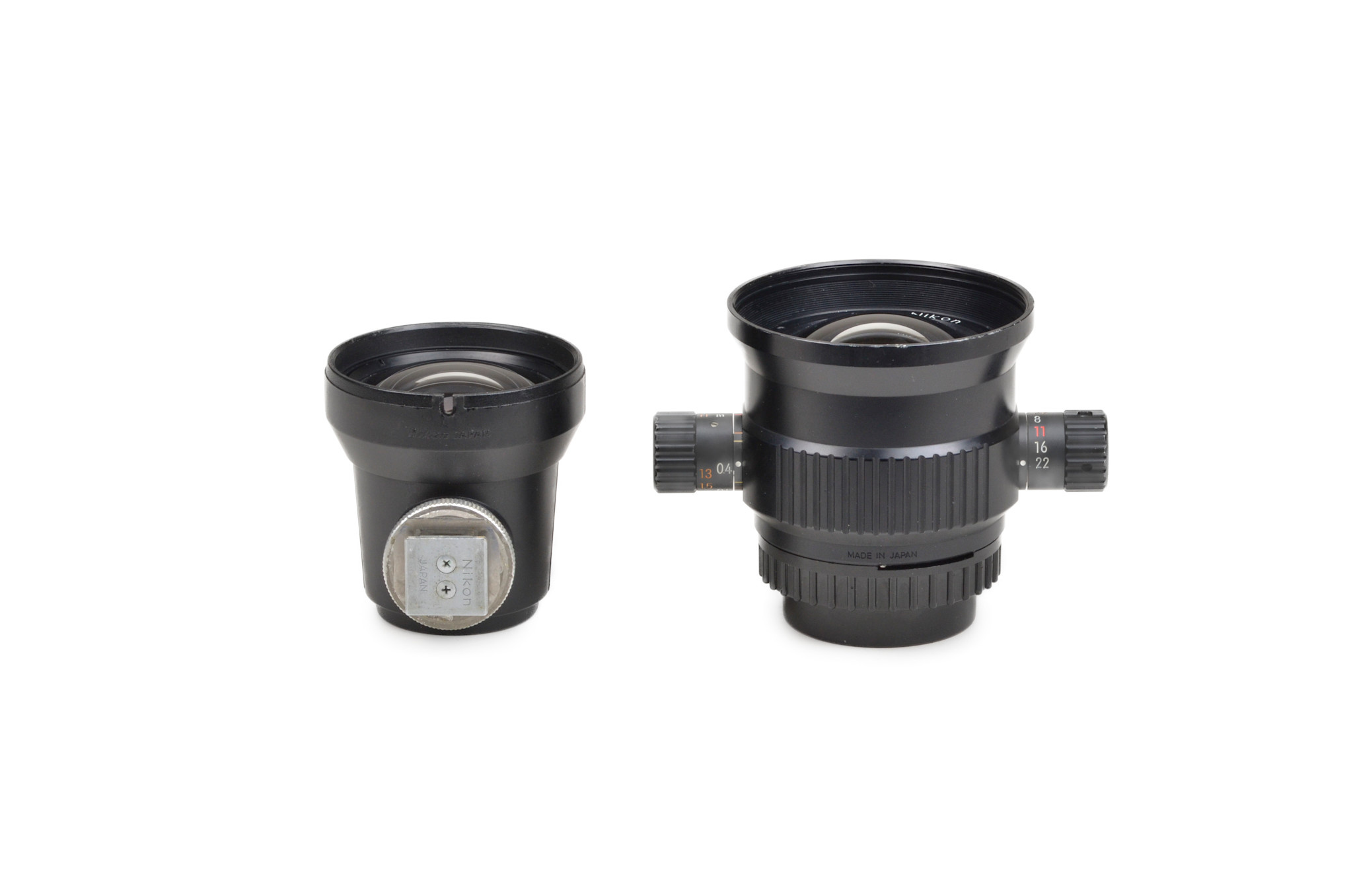 UW-Nikkor 20mm f/2.8 Lens with Shoe Mount Viewfinder for Nikonos