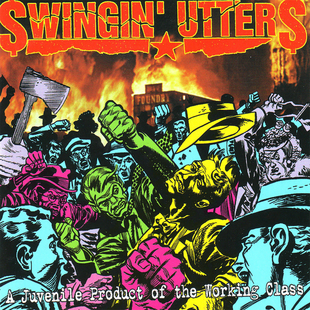 Swingin ' Utters A Juvenile Product… LP - Black Market Skates