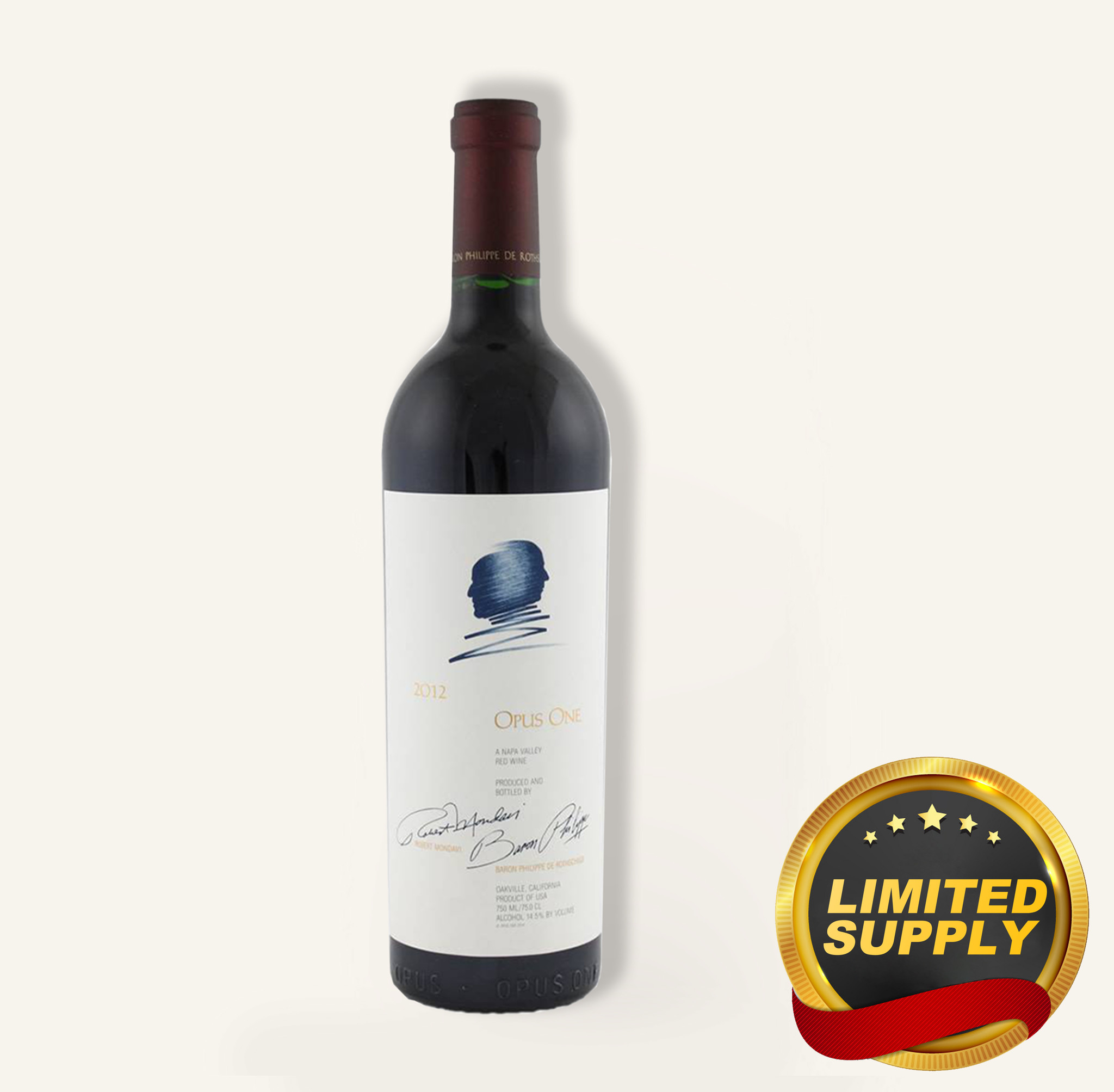 Opus One Napa Valley Red Blend Wine 2012 750ml $529 - Uncle Fossil