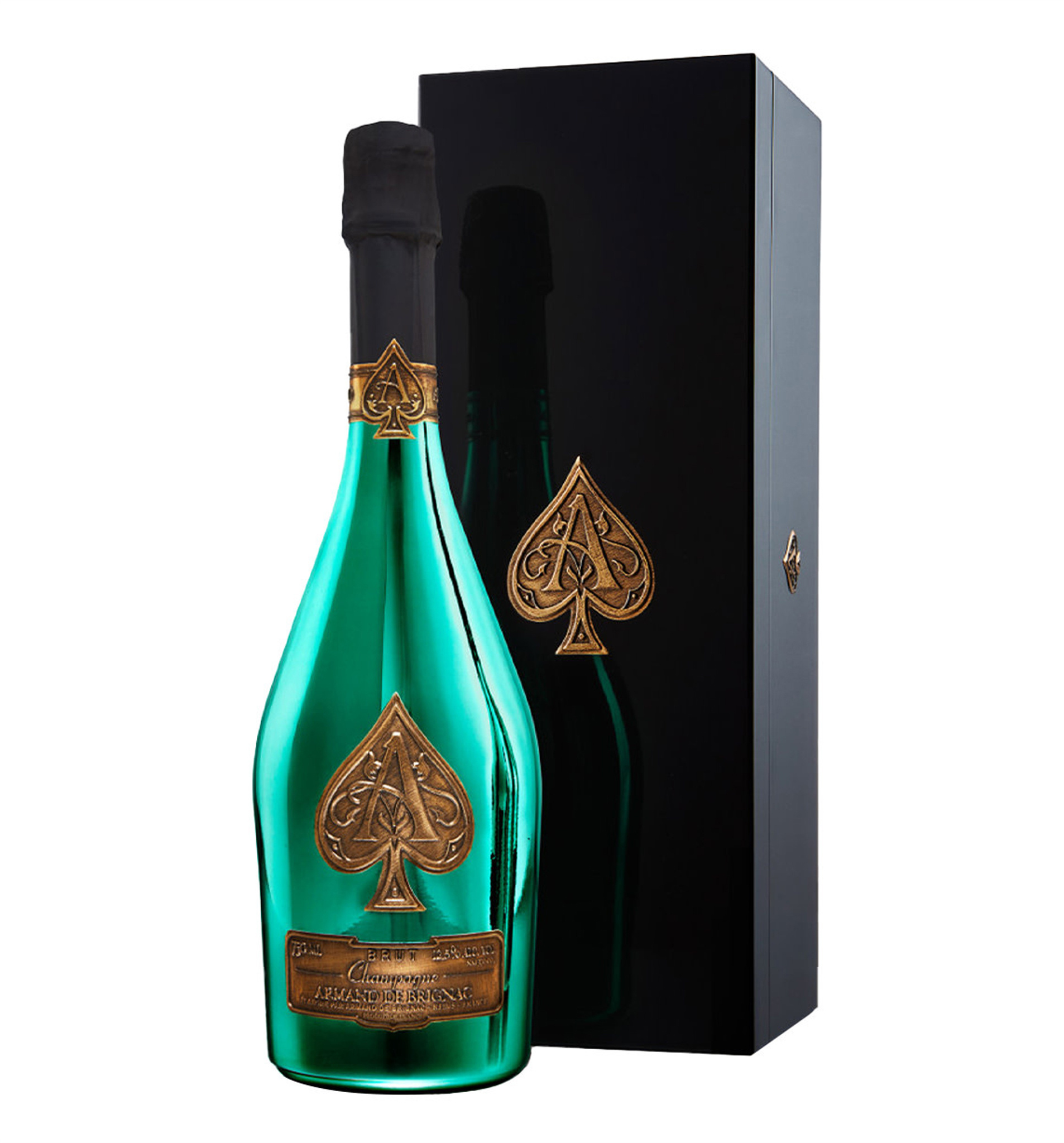 Armand de Brignac Champagne Brut Green 750ml (Ace of Spades) $379