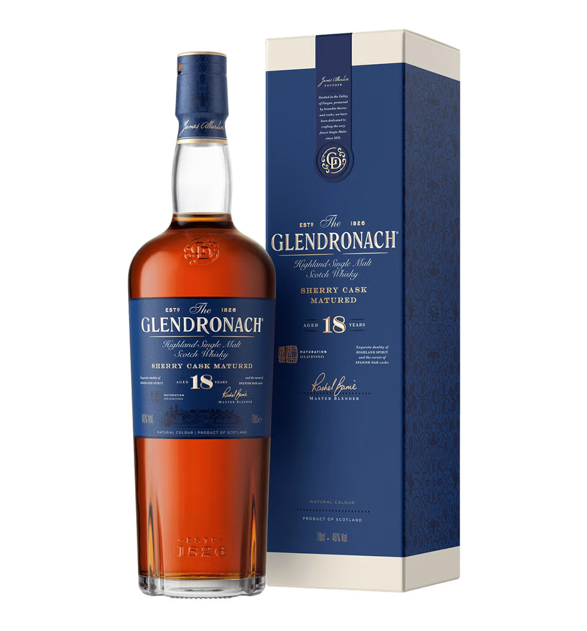 The Glendronach 18yr Highland Sherry Cask Scotch Whisky $249
