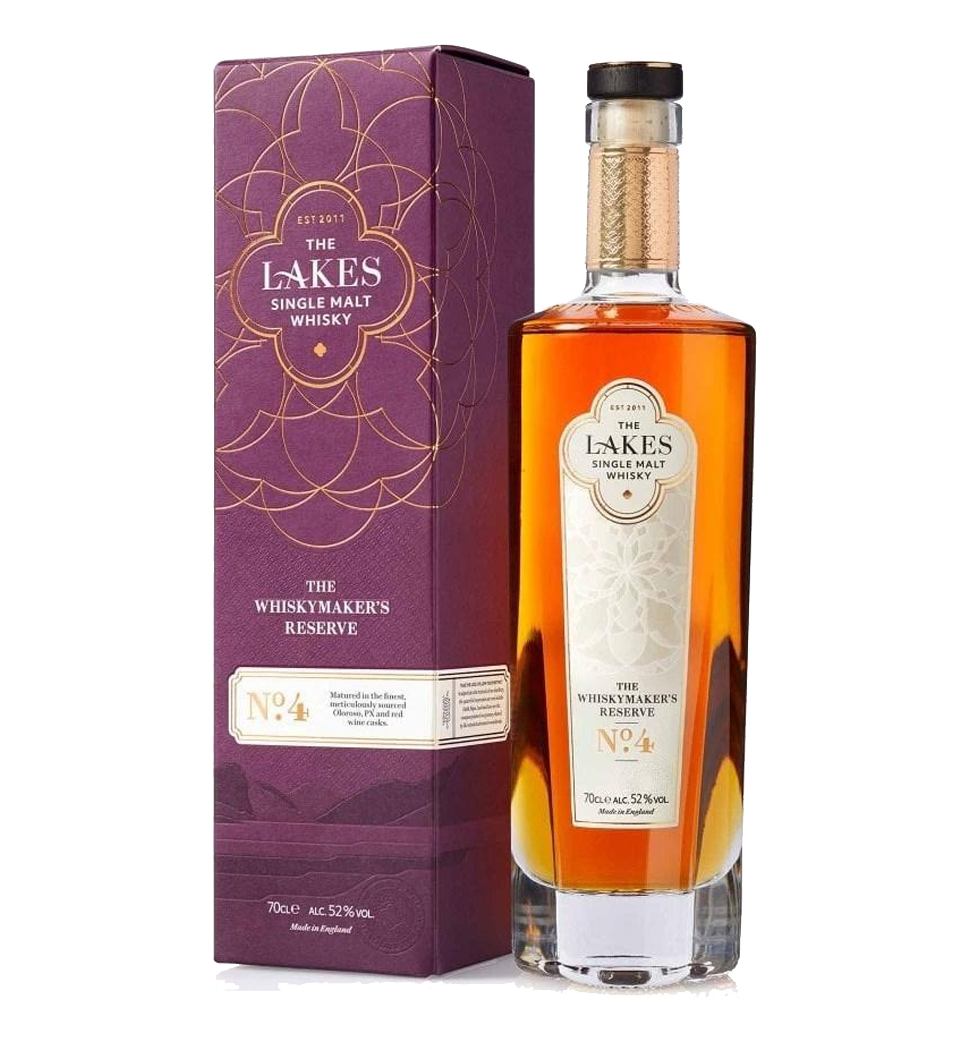 The Lakes Whiskymakers Reserve No.4 Whisky Single Malt 750ml $89