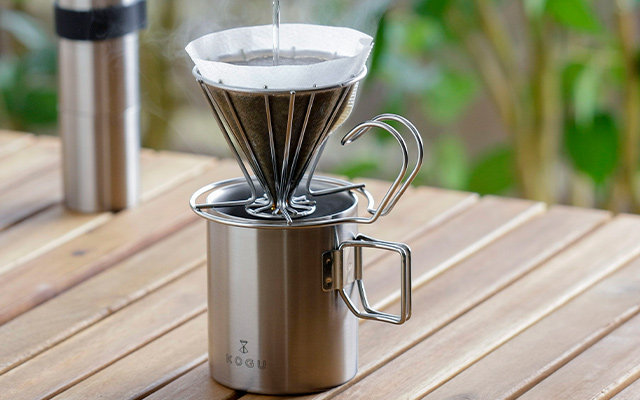 アウトドアでも使いたい 二重構造のマグカップ - 珈琲考具