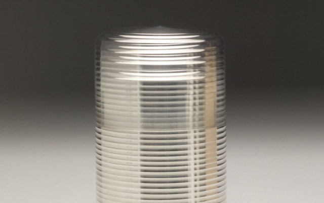 錫製の茶筒|千寿 職人技で高い密閉性 -大阪錫器