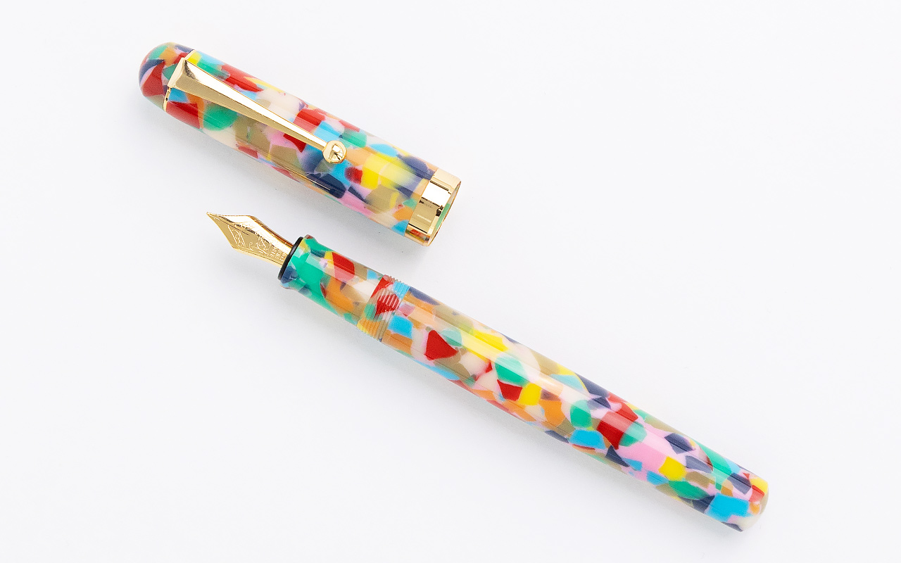 日本製削り出し アクリル万年筆 | 折り紙 - 大西製作所