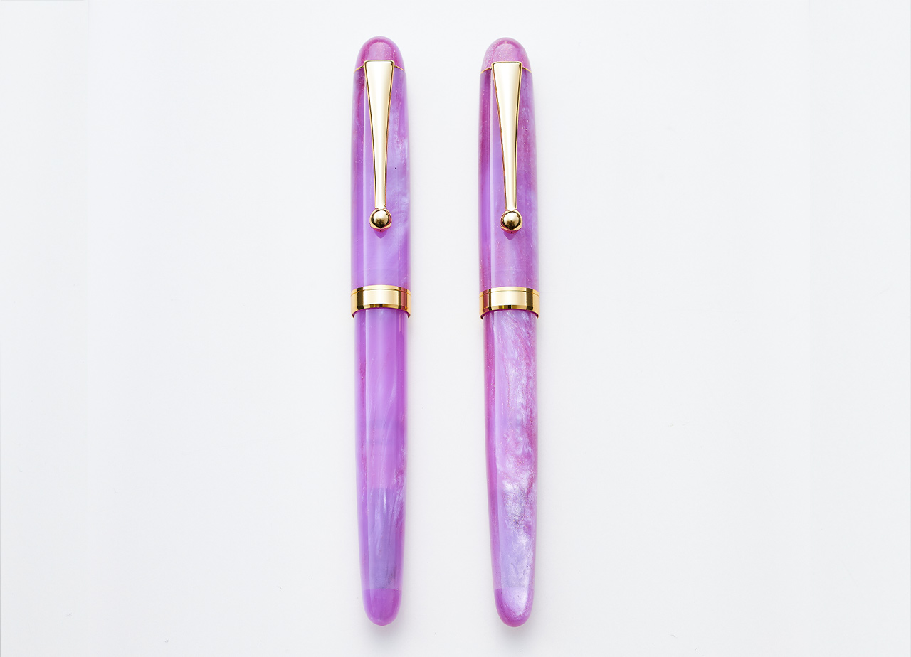 数量限定 藤紫］アクリル万年筆 - 大西製作所