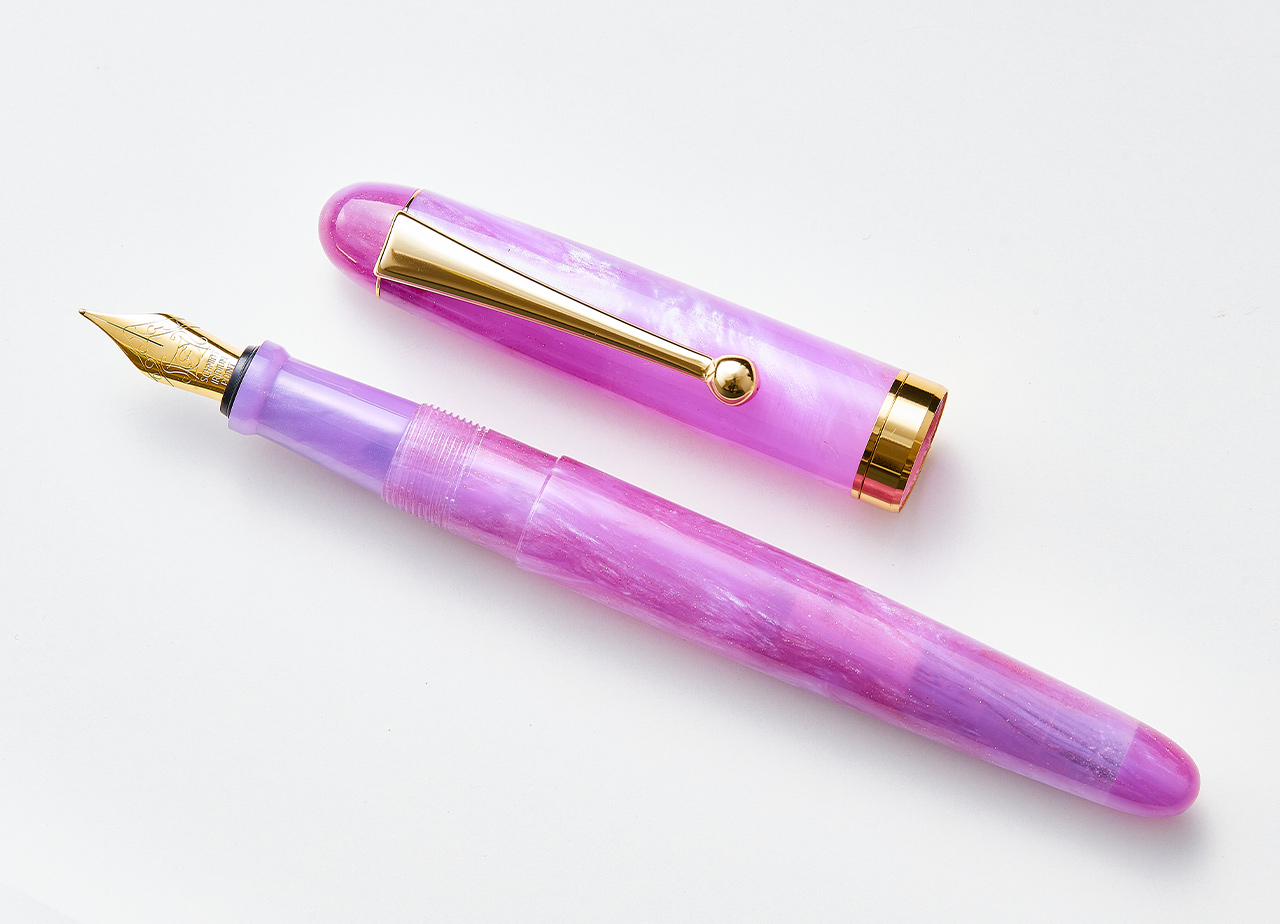数量限定 藤紫］アクリル万年筆 - 大西製作所