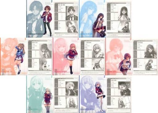 全7種 ようこそ実力至上主義の教室 生徒データベーストレーディング