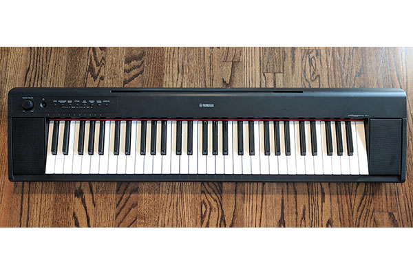 YAMAHA キーボード piaggero ピアジェーロ ブラック NP-11 鍵盤楽器