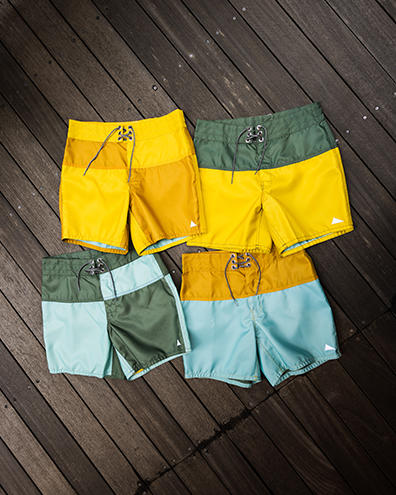 Birdwell Beach Britches × Pilgrim Surf+Supply『Board Short』『Tote