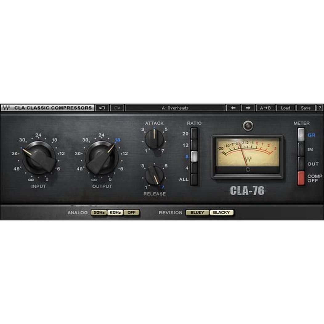 Waves CLA-76 Compressor Limiter product page