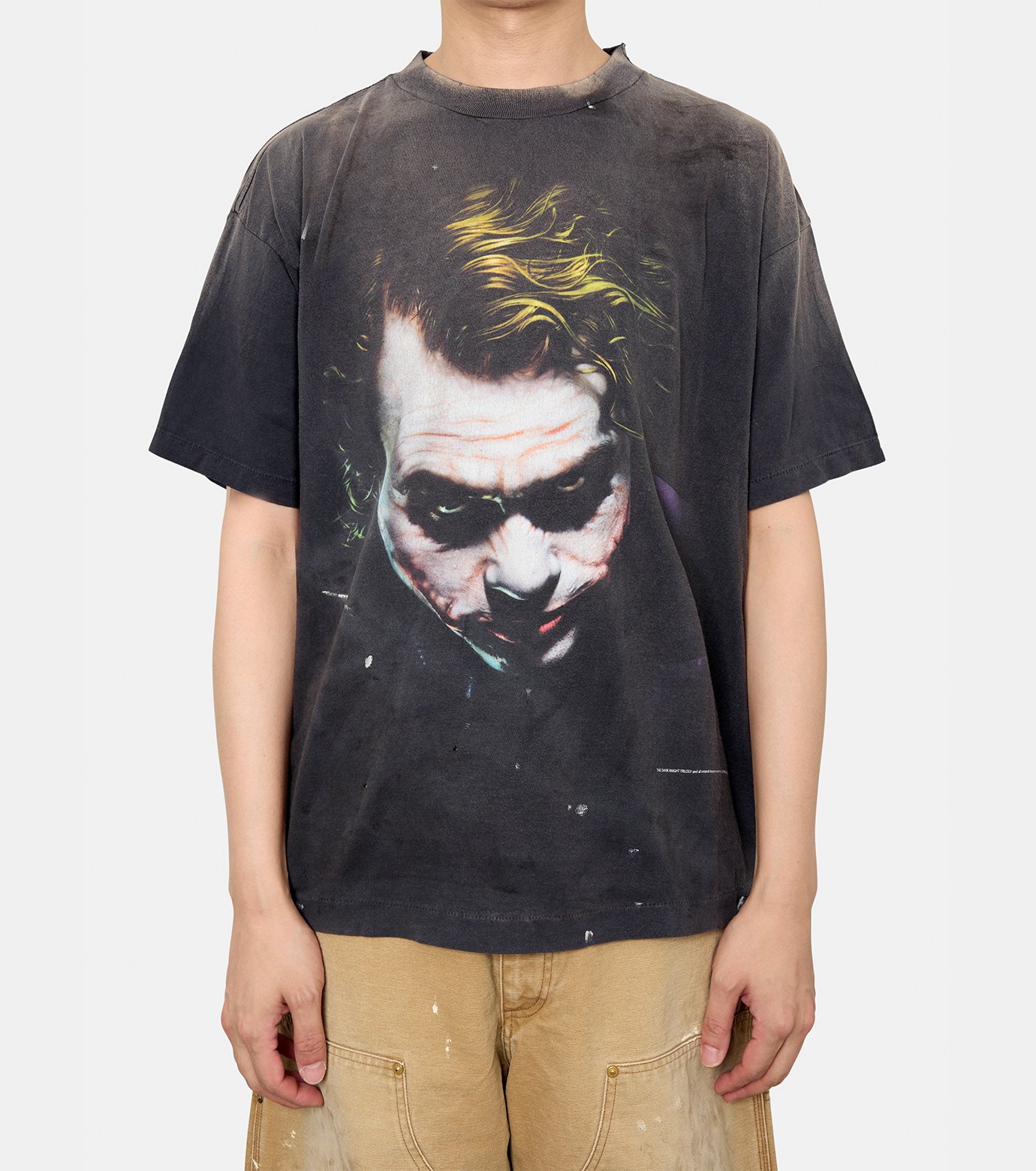 セント マイケル - ©️SAINT Mxxxxxx | BTM_SS TEE JOKER-Black-Mの