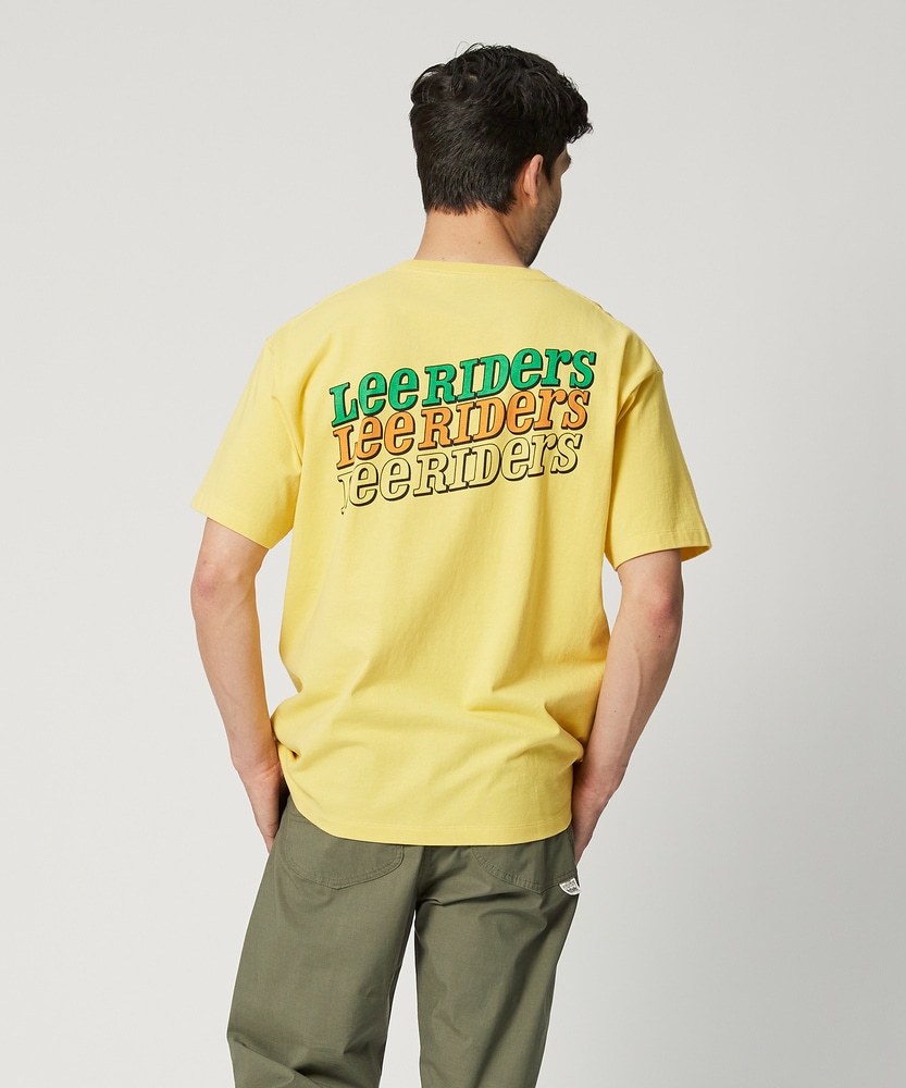 バック3連ロゴプリントTシャツ(M イエロー): トップス｜Right-on公式