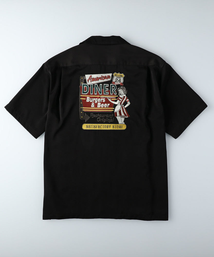 リンシュウ RYNSHUTシャツ ユニセックス S ブラック 半袖 トップス