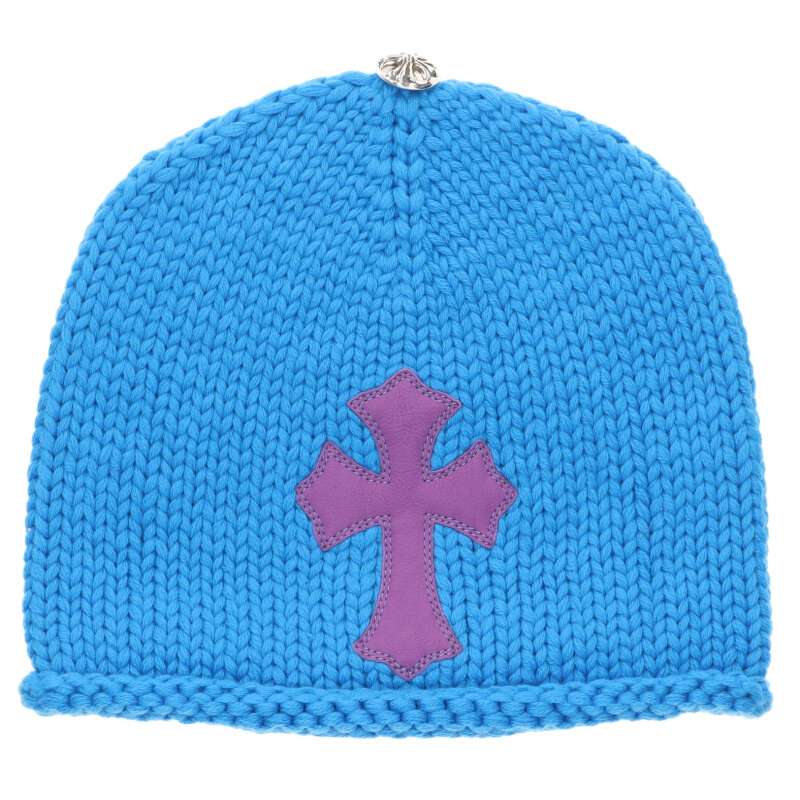 Rinkan 鑑定済】クロムハーツ ウール キャップ クロスパッチ