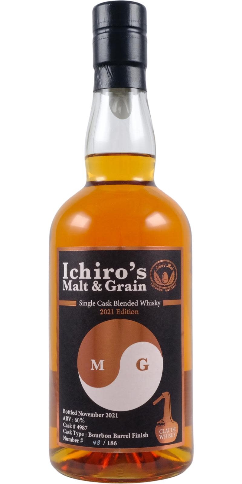 希少！Ichiro's MALT&GRAIN 20年熟成 限定300本 希少！Ichiro´s