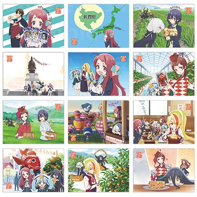 2019バスツアーコースター アイキャッチミニクリアファイル ゾンビ