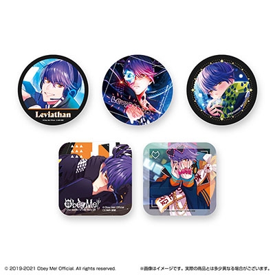 Obey Me! 缶バッジセット C.レヴィアタン