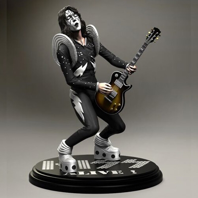 超レア]KISS ACE FREHLEY バスト像 KISS ALIVE エース・フレーリー