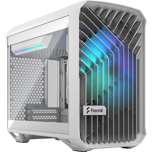 Fractal Design フラクタルデザイン Torrent Nano White RGB TG Clear