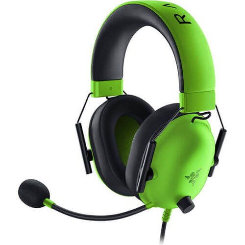 Razer レイザー BlackShark V2 X - Green Edition ゲーミングヘッド