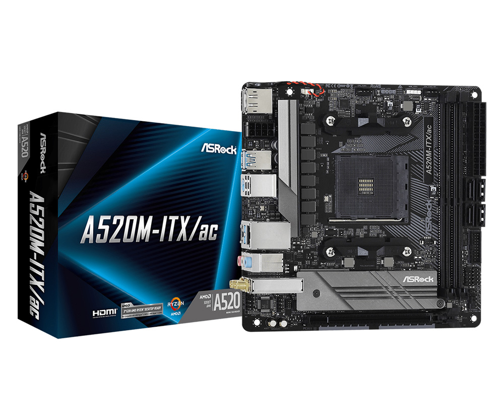 ASRock アスロック A520M-ITX/ac｜ツクモ公式通販サイト