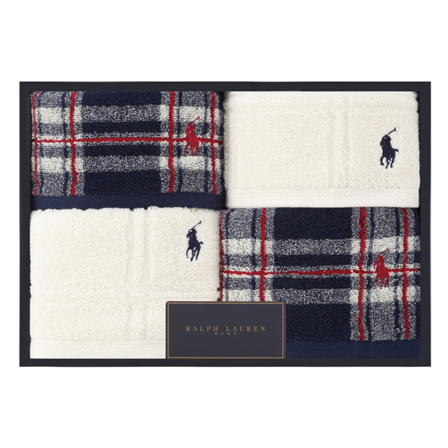 ラルフ ローレン[POLO RALPH LAUREN]のタオル4枚セット A｜お祝い