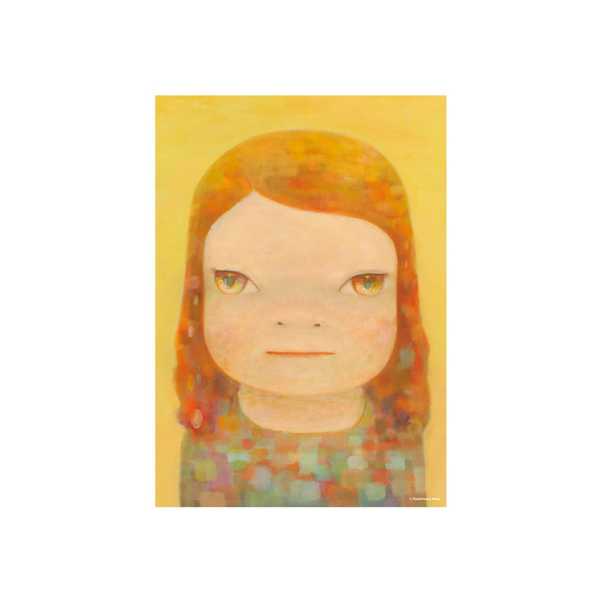 奈良美智の韓国個展ポスター 展覧会ポスター 美術館ポスター 奈良美智