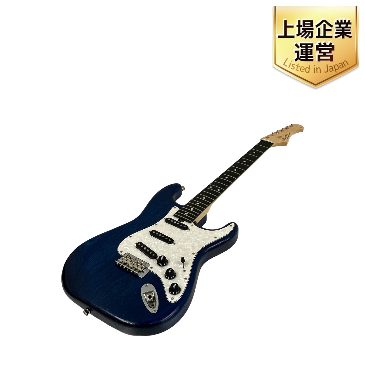 Bacchusストラトキャスタータイプエレキギター弦は新品に交換済み！