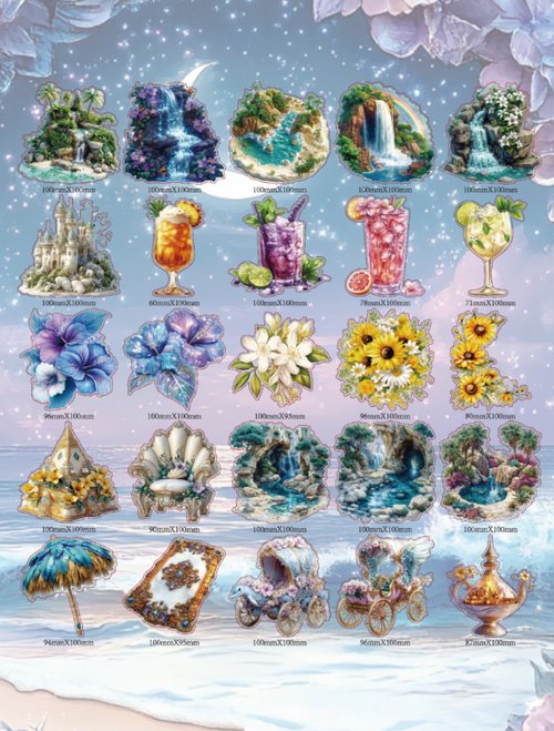 ぽ*ん様 ▶︎neneさまお裾分け/フレーム、PETステッカー ぽ*ん様