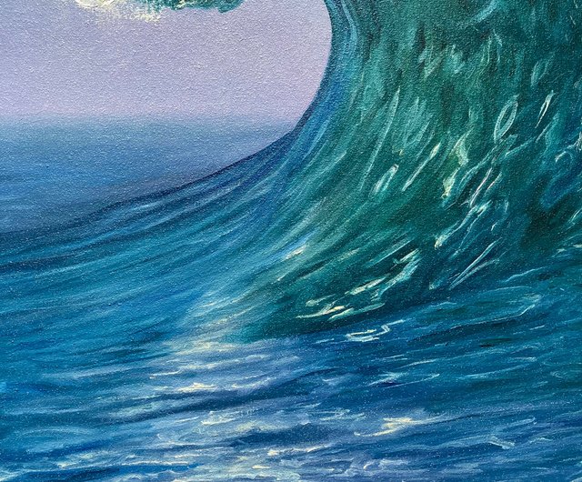 油絵 アルボーグ タイムレスオーシャン91／250｜油絵 アルボーグ