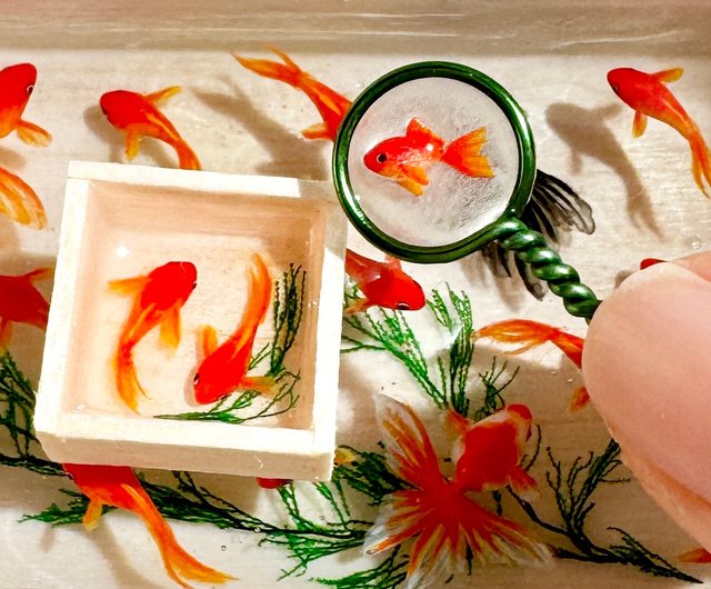 タイムセール 金魚 アートプレミアム 極 プレゼント 誕生日 置物