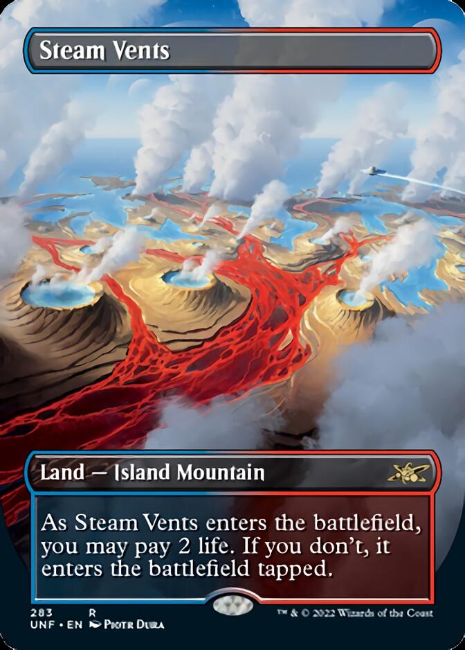 蒸気孔UNFボーダーレス4枚セット