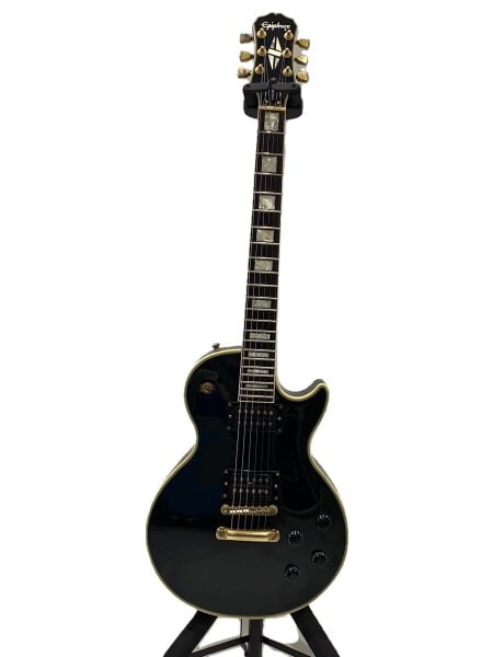 日本製のEpiphone レスポールカスタムモデル LPC-80 EB 日本製の