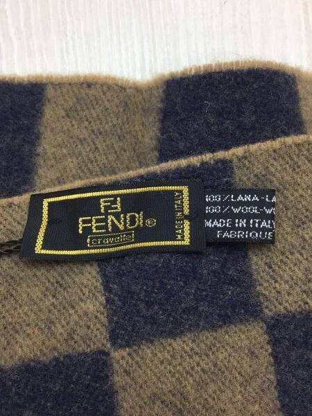 未使用】FENDI マフラー ズッカ柄 タグ付き