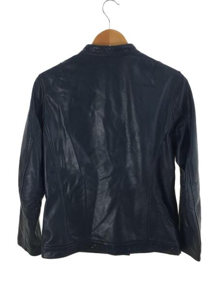 ☆こんぶ様専用☆DUFFER INDIGO ネイビー レザーライダースジャケット