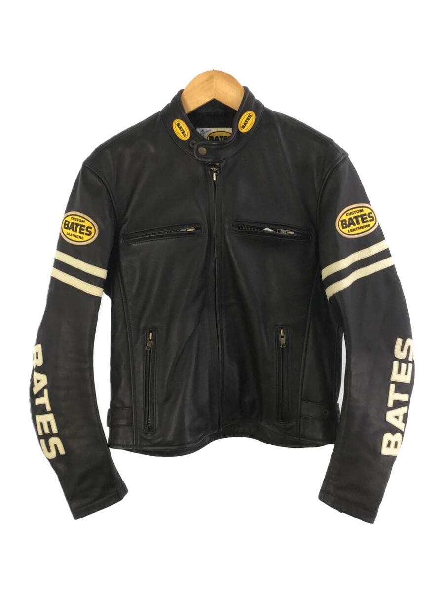 シングルライダースジャケット/M/レザー/BLK 2024