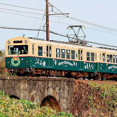 Nナロー三岐北勢線K77編成 ヘッド＆テール点灯、室内灯付き Nナロー三