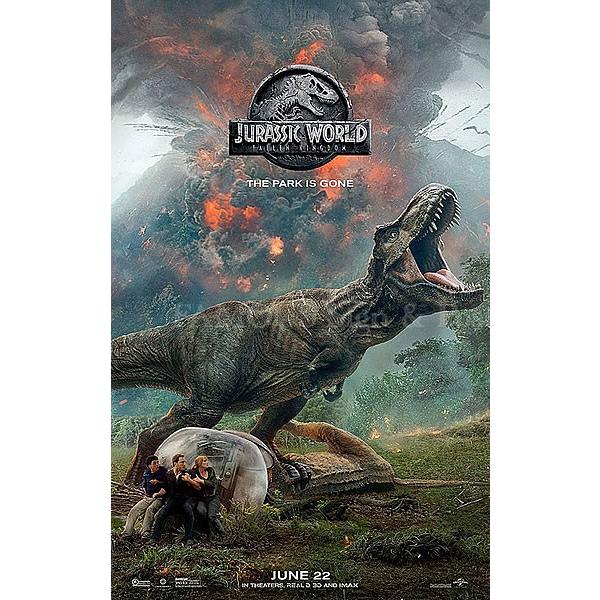 映画ポスター ジュラシックワールド 炎の王国 Jurassic World Fallen