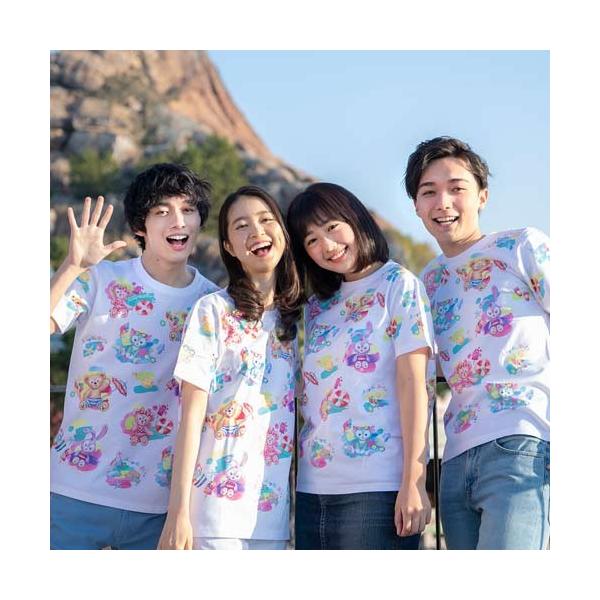 ダッフィー&フレンズ柄♪Sサイズ♪サニーファン Tシャツ☆リメイク