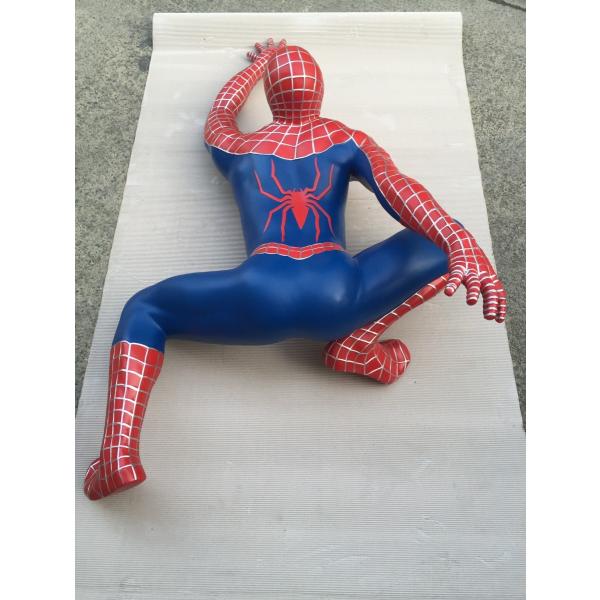 鈴木(中古品) 壁用 スパイダーマン フィギュアビッグ 等身大フィギュア