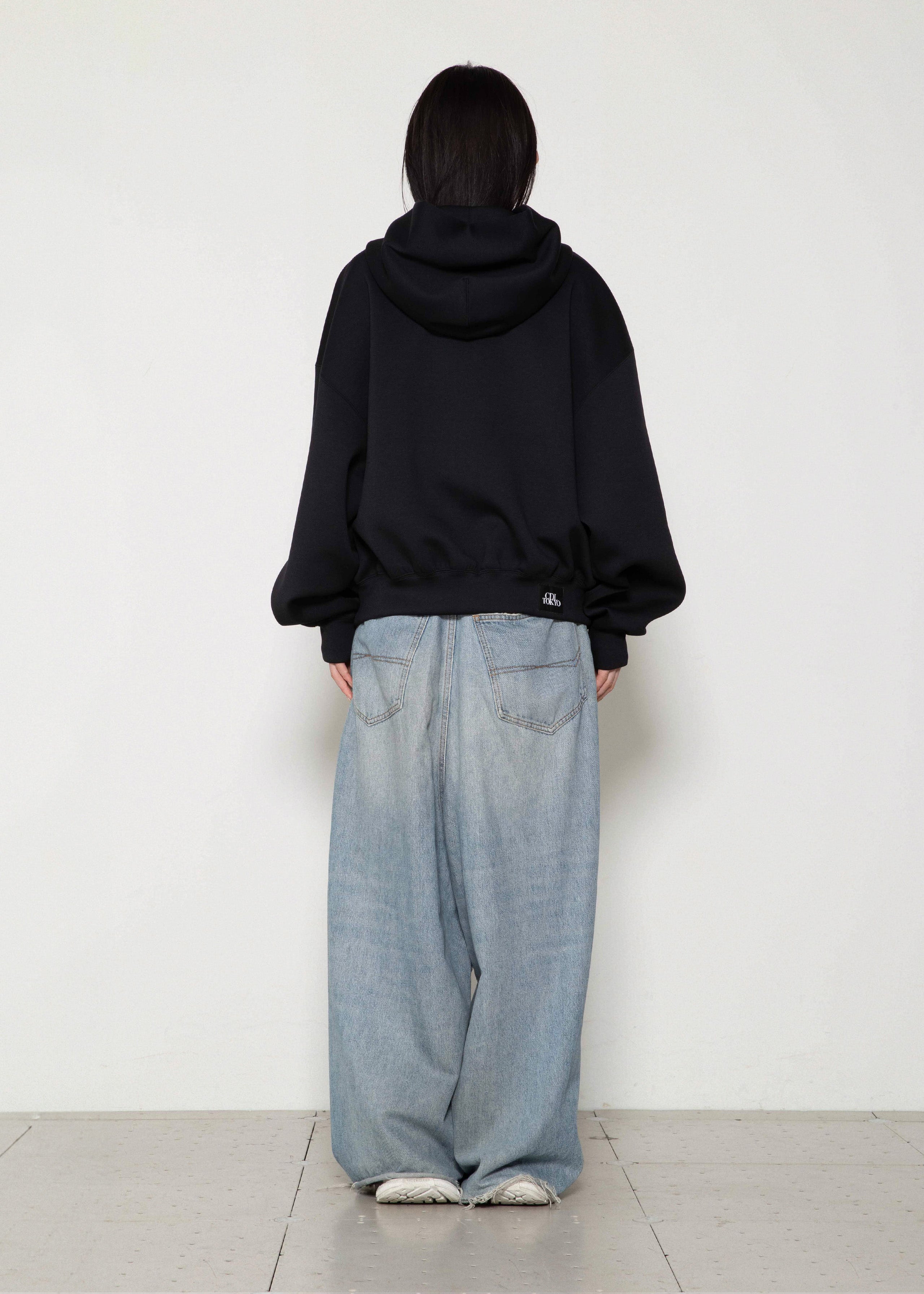 値下げ】CDL TOKYO Acid Wash Zip Hoodie Sサイズ CDL Acid Wash Zip