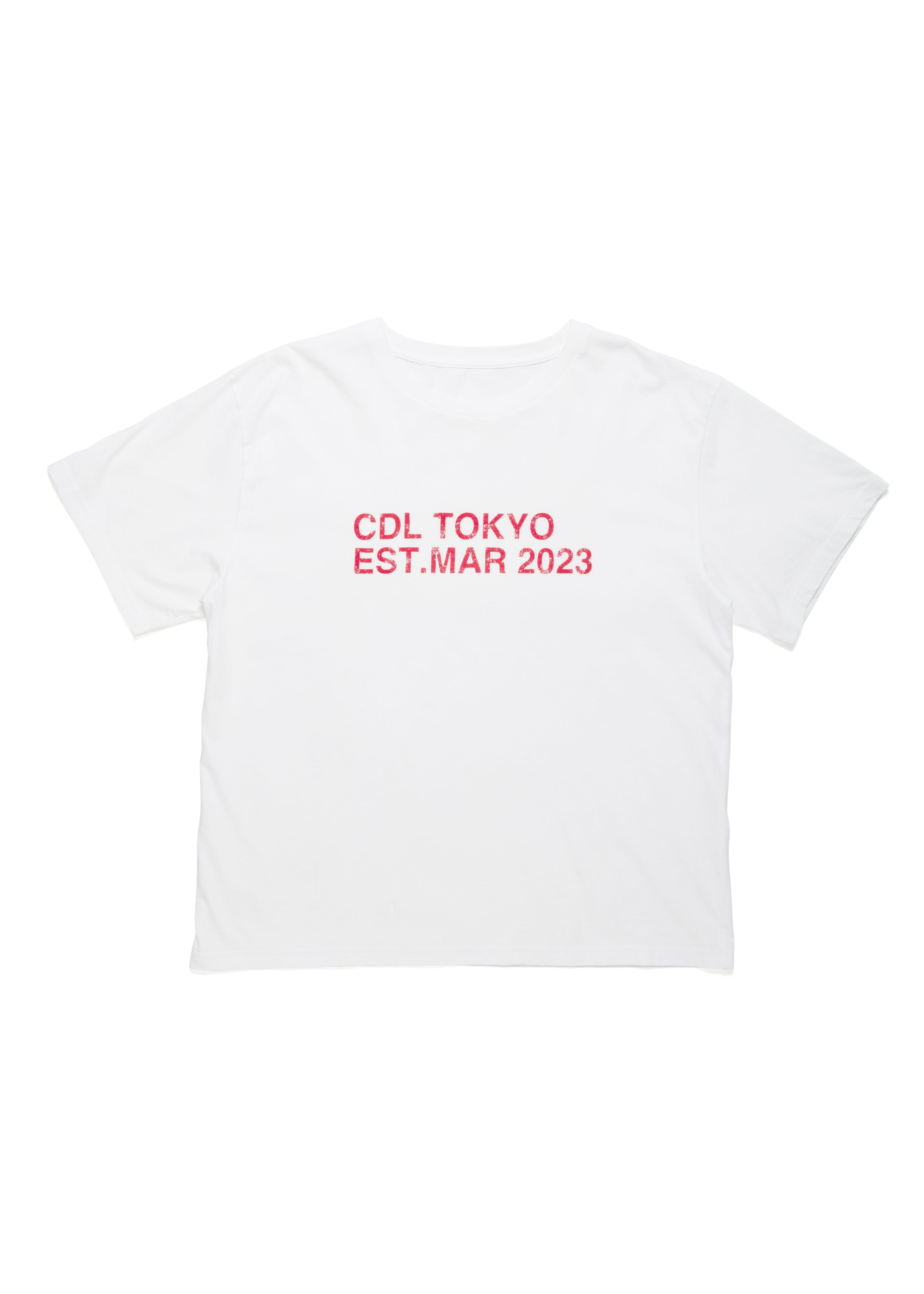 CDL TOKYO POP UP STORE Limited Tee 白