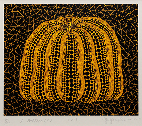 草間彌生 Yayoi Kusama A Pumpkin(Y) | ONLINE STORE | Walls Tokyo