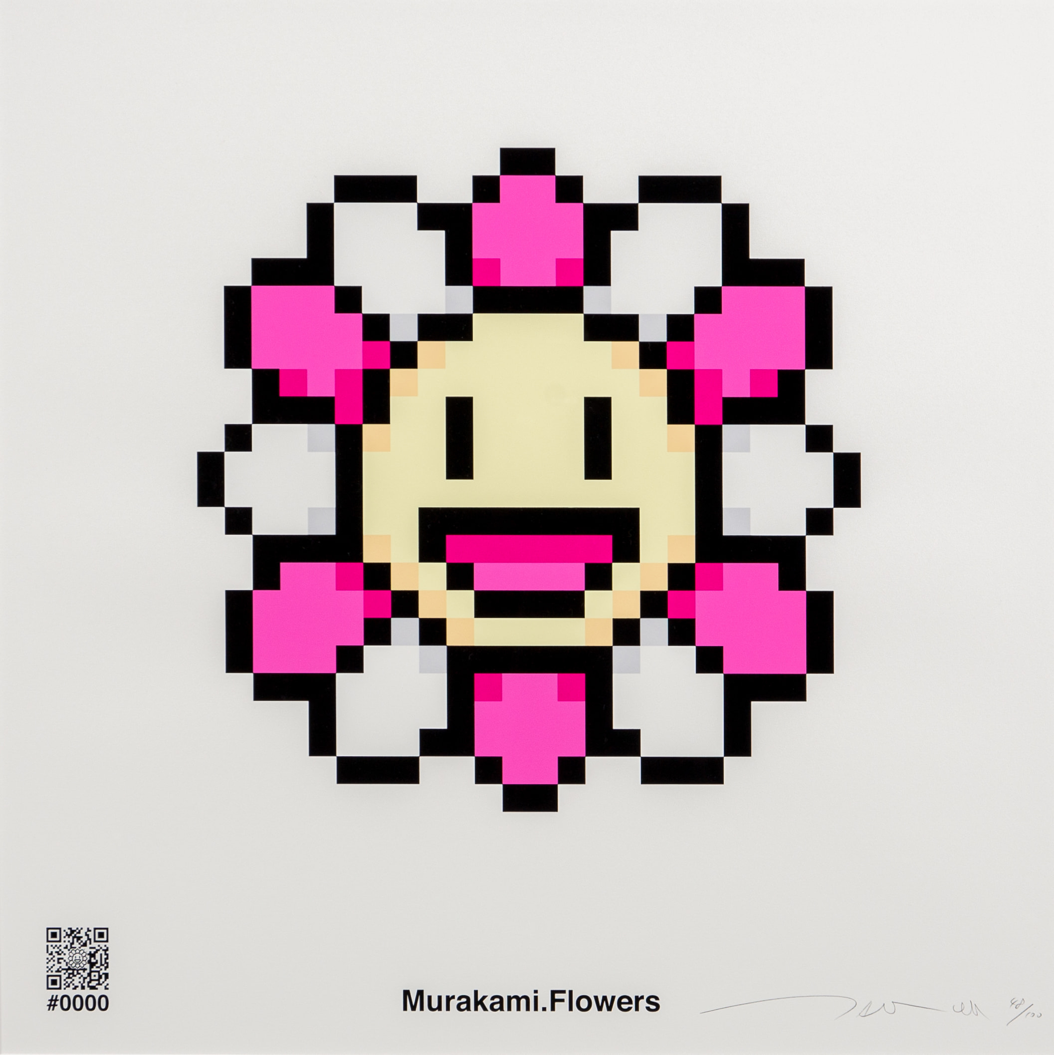 村上隆 Murakami.Flower #4441 ウォーホル迷彩 版画