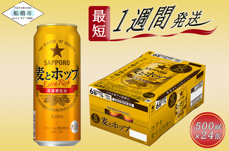 エビスビール500ml 1箱セット（計24缶）と一番搾りの500のバラ一箱